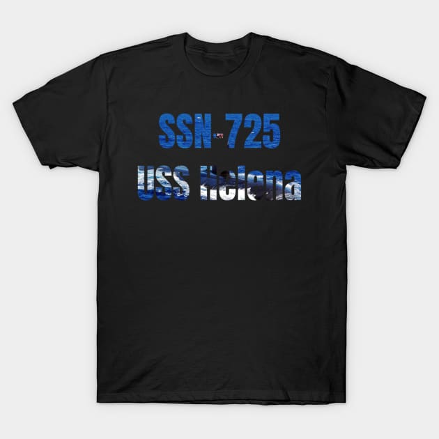 USS Helena (SSN-725), Navy Sailor Veteran Gift T-Shirt by woormle